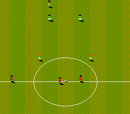 Championship Soccer '94 (USA) (En,Fr,De,It) In game screenshot